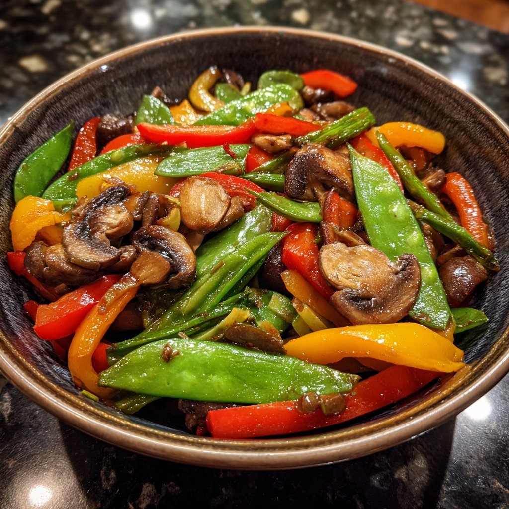 Lecker einfache Gemüsepfanne