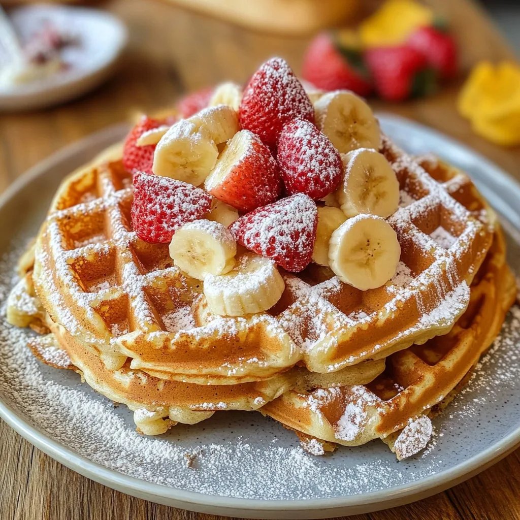 Frische Waffelteig Haffig für alle Formen