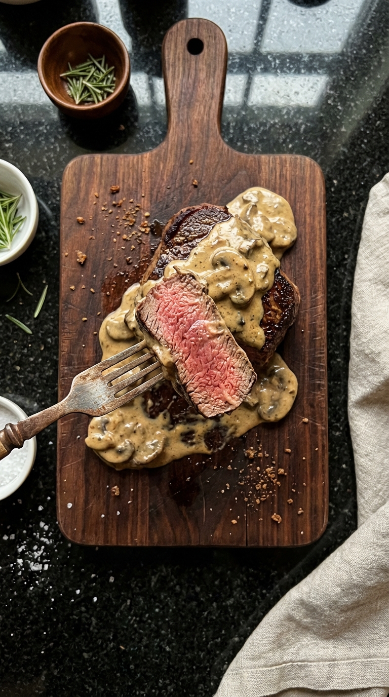 Filet Mignon mit Pilzsauce​