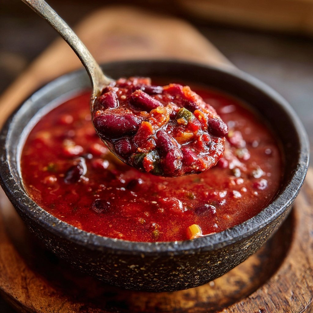 Rote Bohnen Reis Suppe Kreolisch