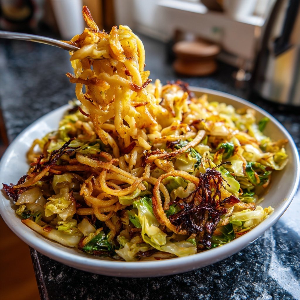 Spitzkohl mit Schupfnudeln