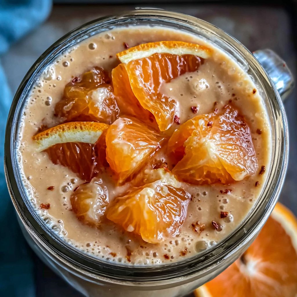 Orangen Protein Smoothie