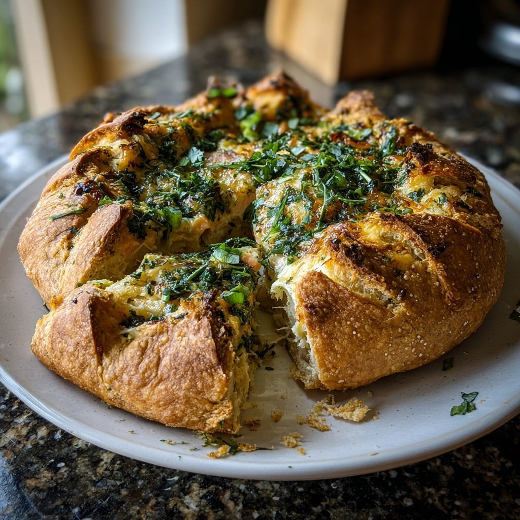 Knoblauch Kräuter Gebackener Lachs