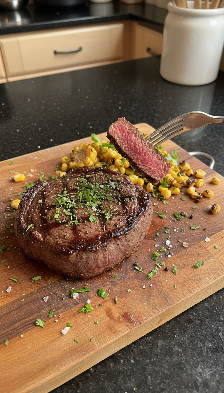 Gourmet Filet Mignon mit Mais​