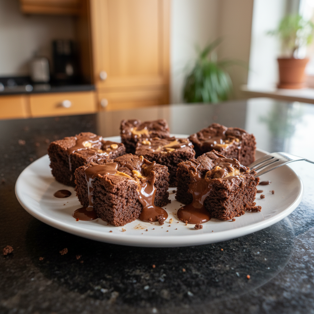 Reese’s Brownie Häppchen im Mini Format