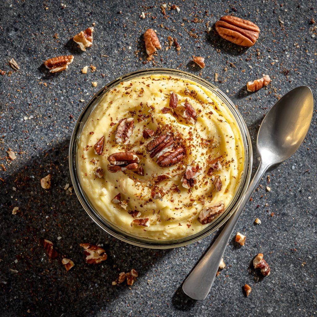 Süßkartoffel und Vanille-Püree