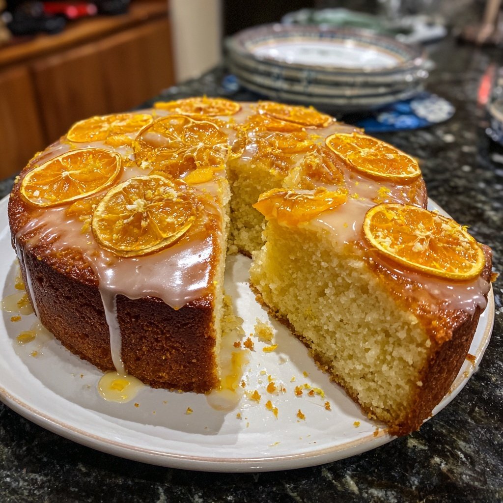 Zesty Citrus Olive Oil Cake