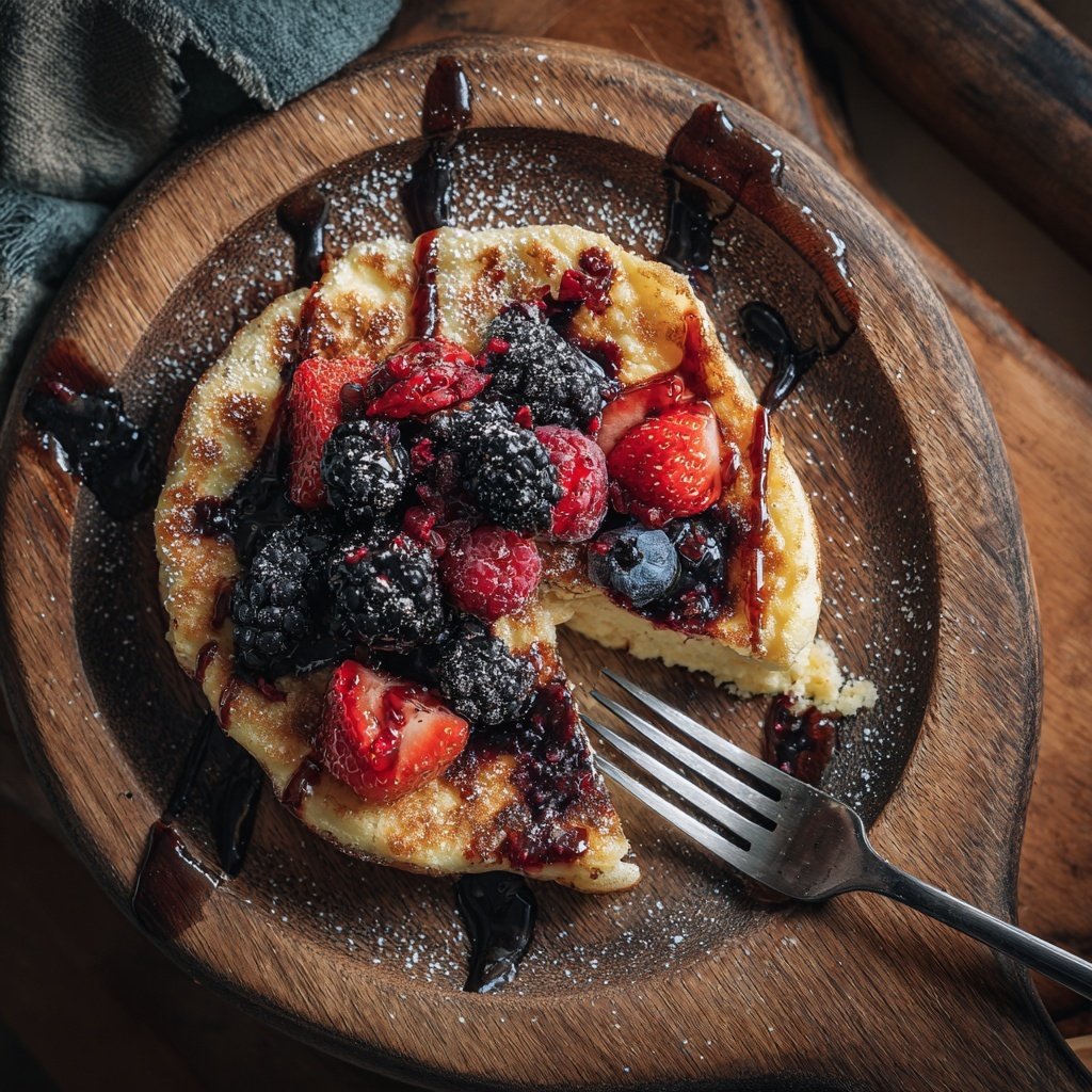 Keto Quark Pfannkuchen