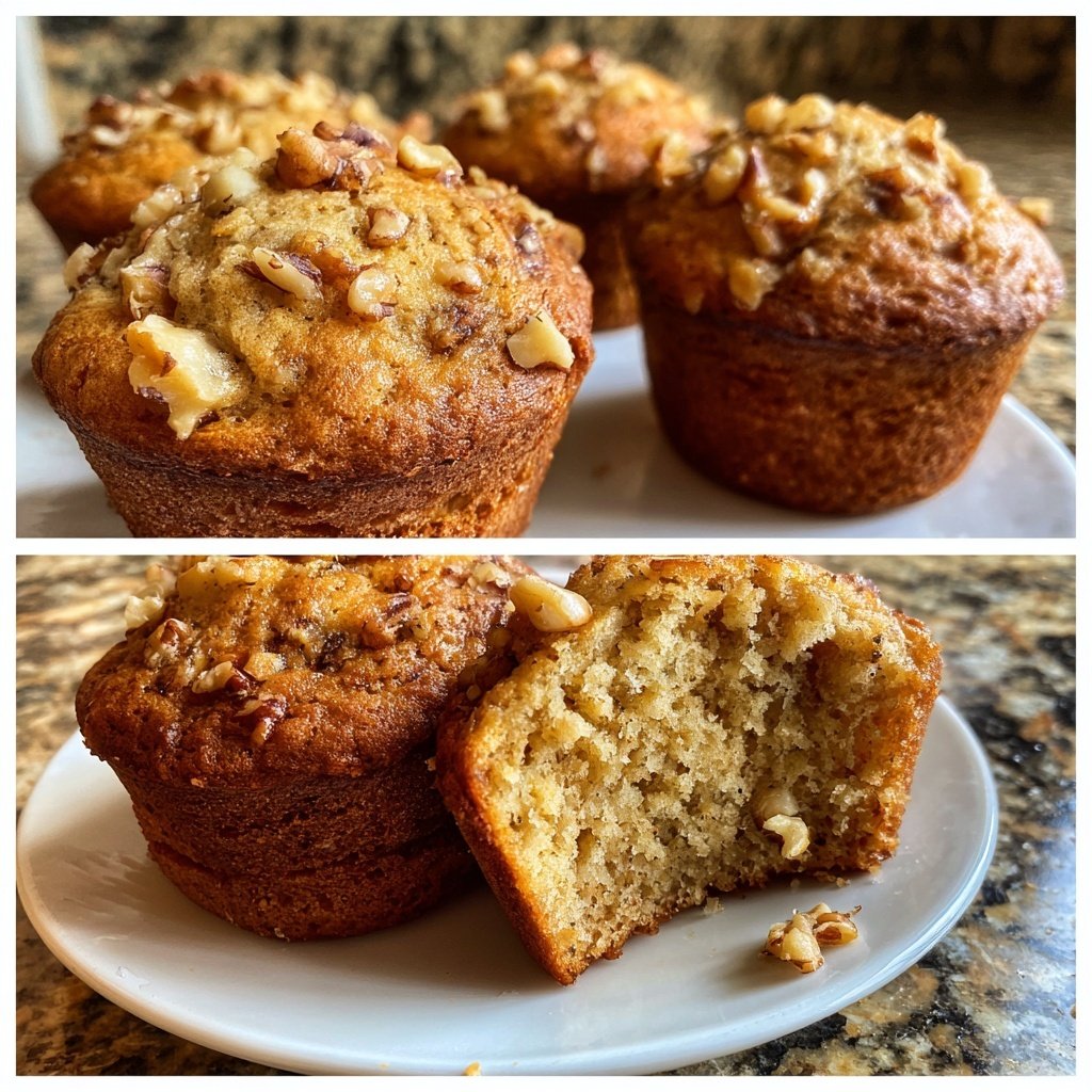 Gesunde Bananenbrot Muffins