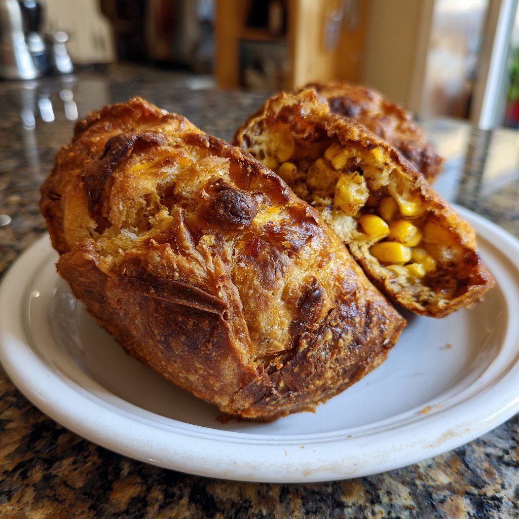 Maispuffer süßer Mais