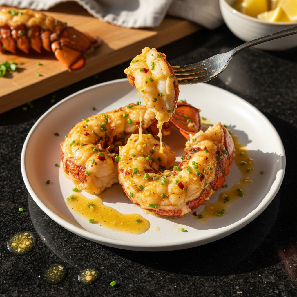 Elegantes Hummer Schwänze Dinner