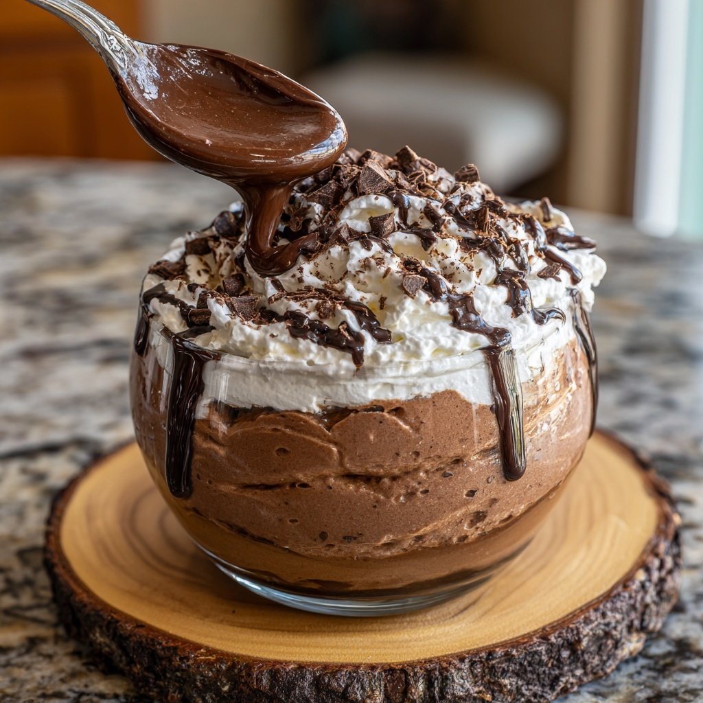 Schokoladen Mousse In Bechern