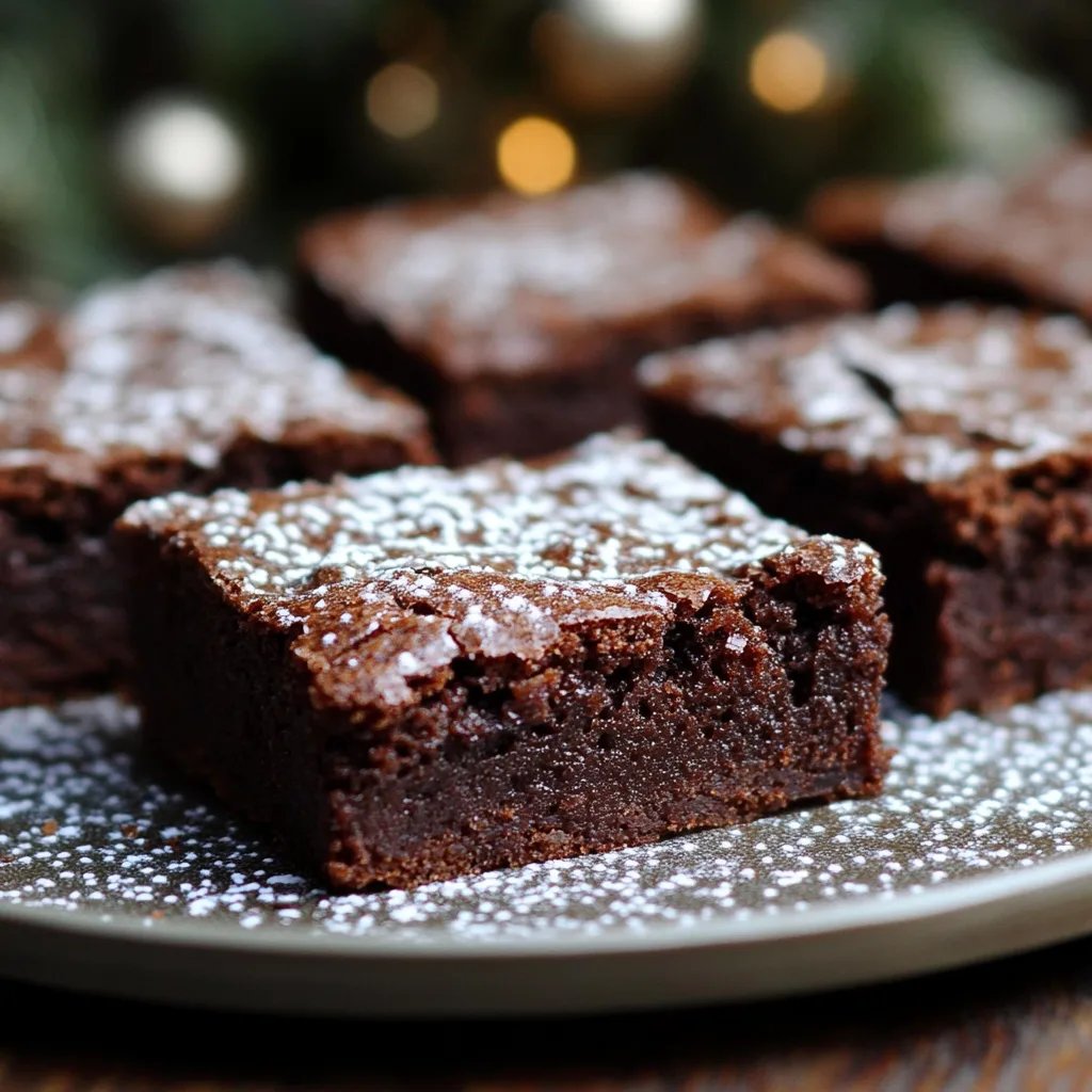 Lebkuchen Brownies