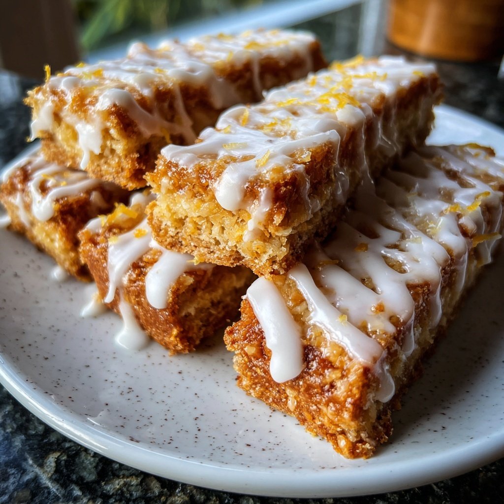 Meyer Zitronen Kokos Riegel