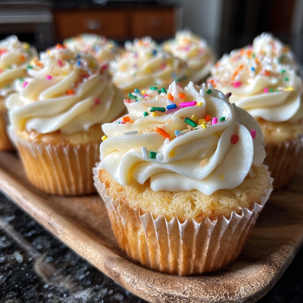 Kreative Vanille-Cupcake Ideen