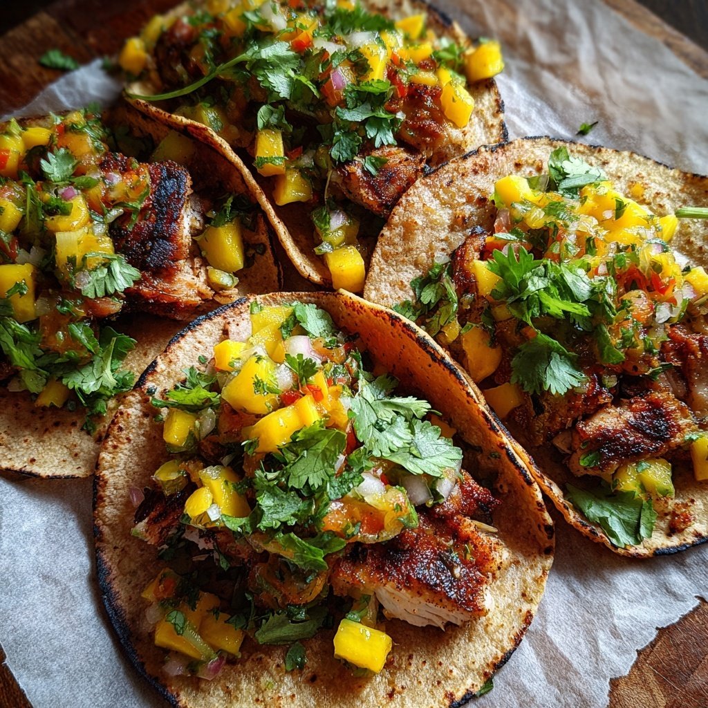 Würzige Jamaika Fisch Tacos