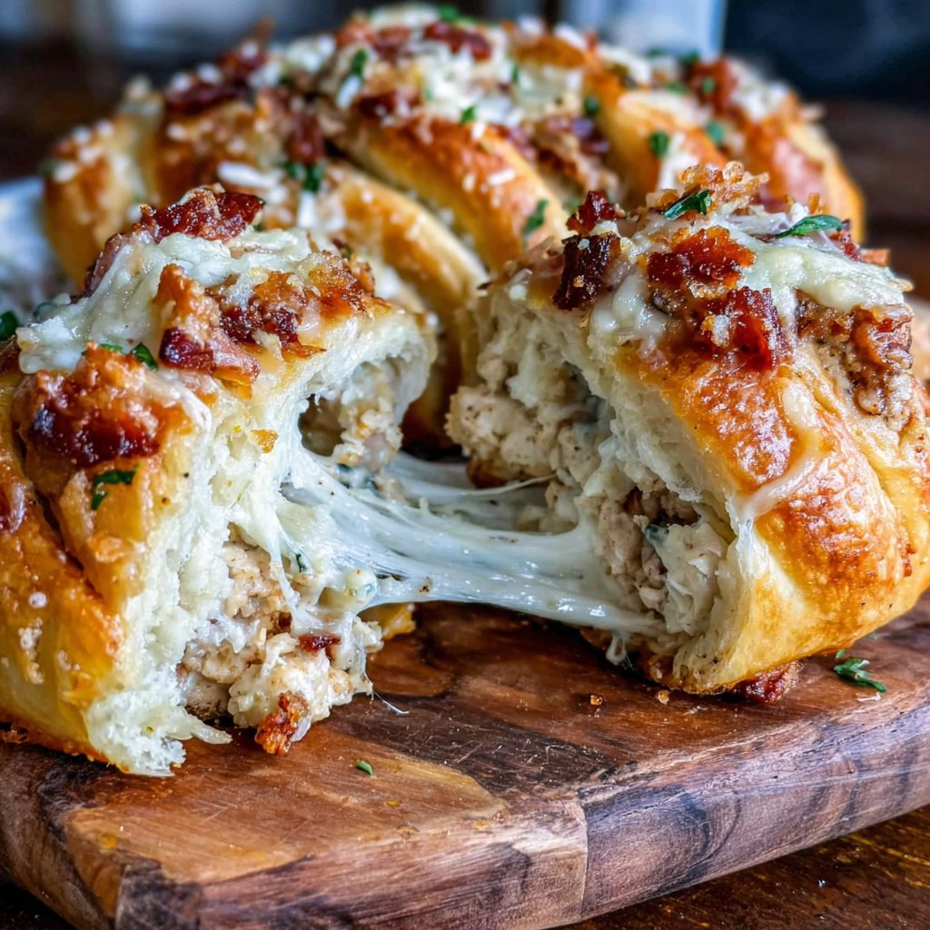 Kreative Puten-Schnecken mit Käse