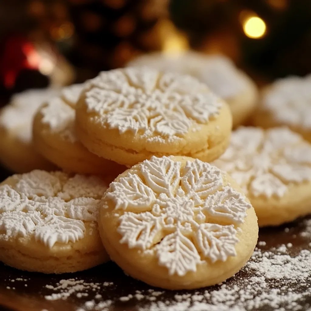 Schneeflöckchen - feine Plätzchen