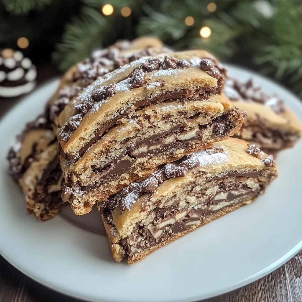 Baumstamm-Plätzchen