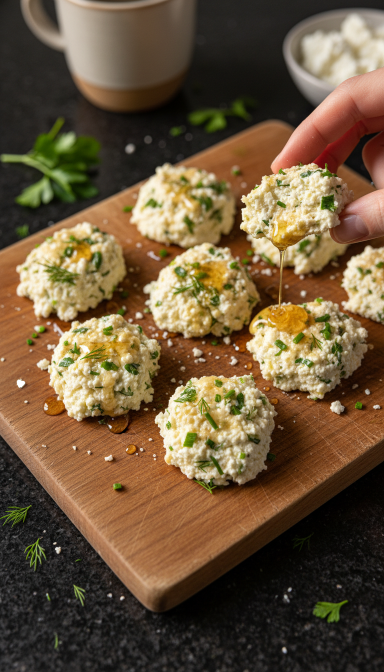 Hüttenkäse Energie Bissen​