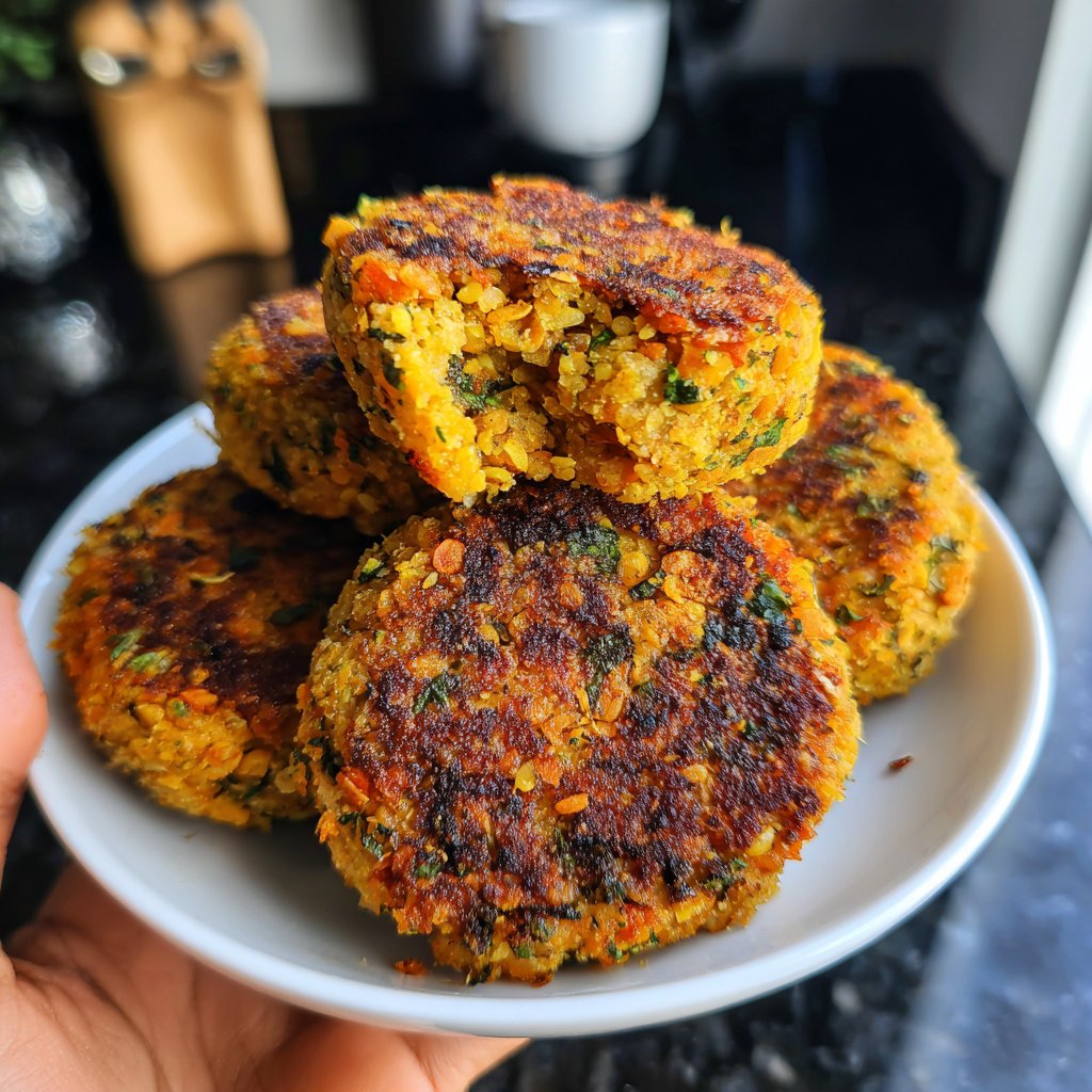 Vegan Kichererbsenburger