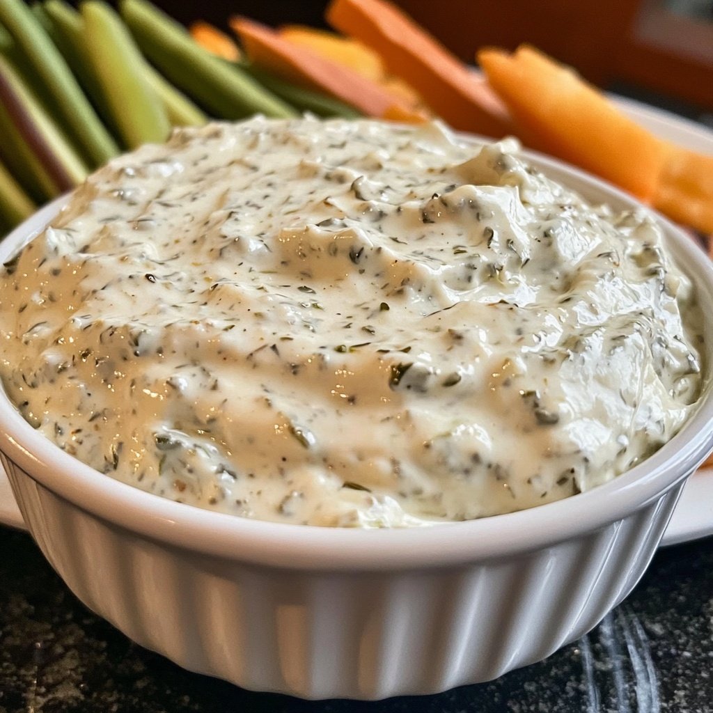 Einfacher Ranch Dip