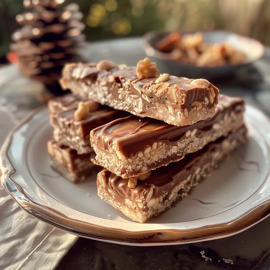 Mürbe Nougat Stangen