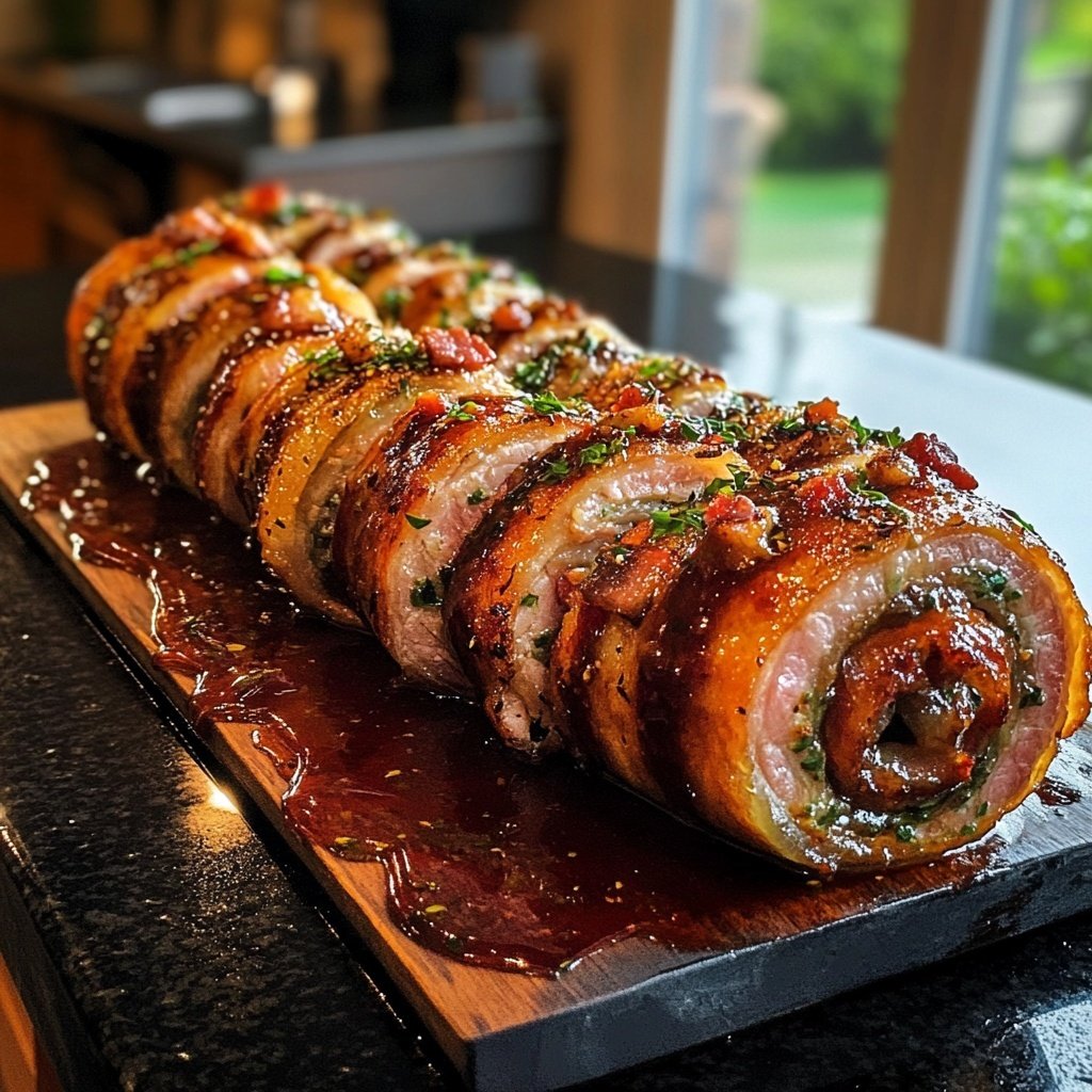 Rinderrouladen mit Rotweinsauce