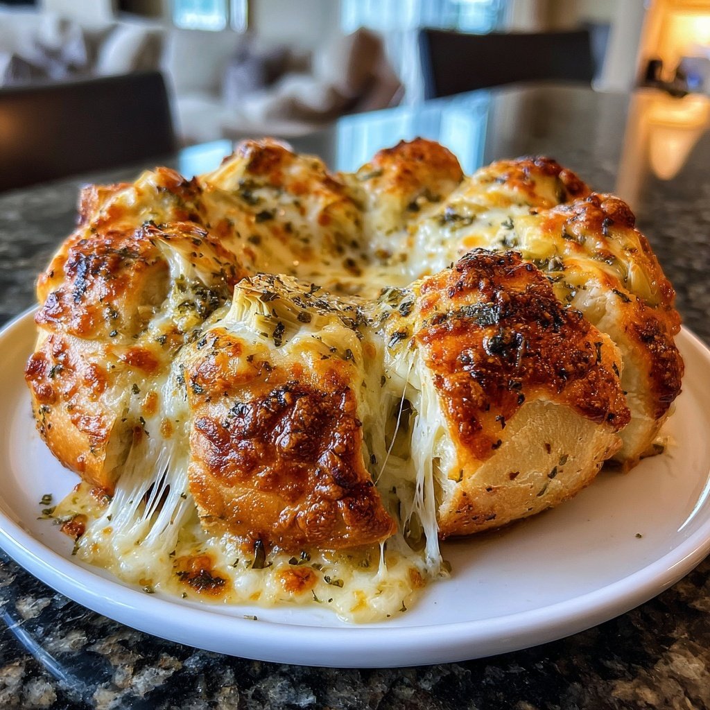 Käsiges Artischocken Dip Parmesan