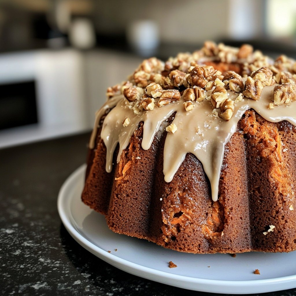Steinbock Gewürzter Karotten Bundkuchen
