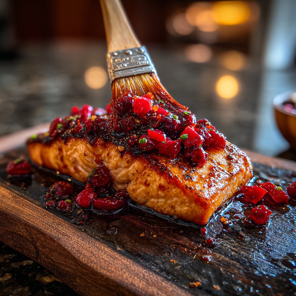 Cranberry Orange Salmon Marinade